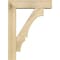 Ekena Millwork Balboa Block Rough Sawn Bracket w/ Offset Brace, Douglas Fir, 6"W x 22"D x 30"H BKT0604X22X30BOA05RDF - alternate 4